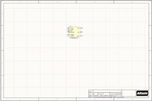 Placed TPS62060DSG component