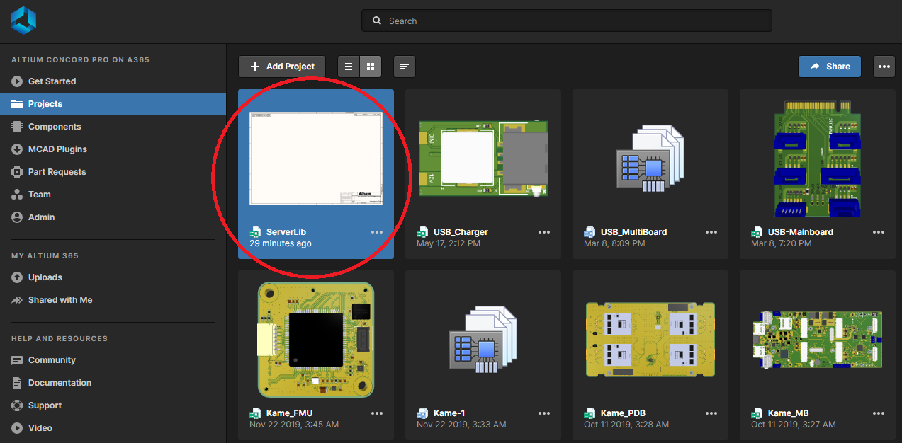 Unlink a project in Altium&nbsp;365 and Altium&nbsp;Designer