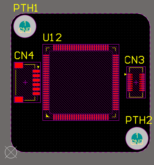 CN3 and CN4 Components are Placed. 
