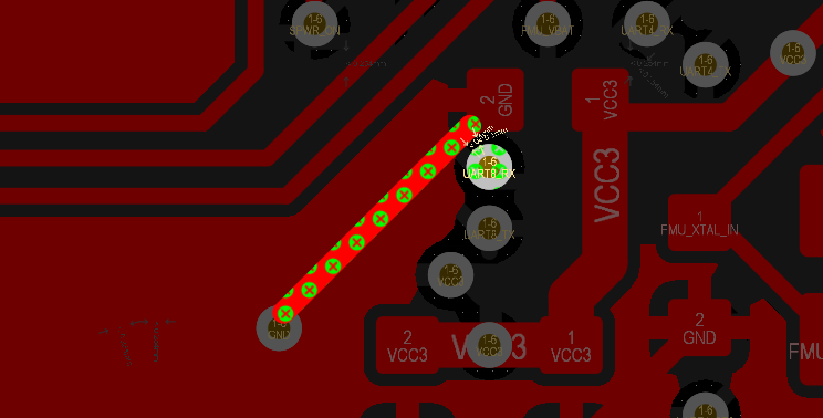 Selected violation in Dim mode