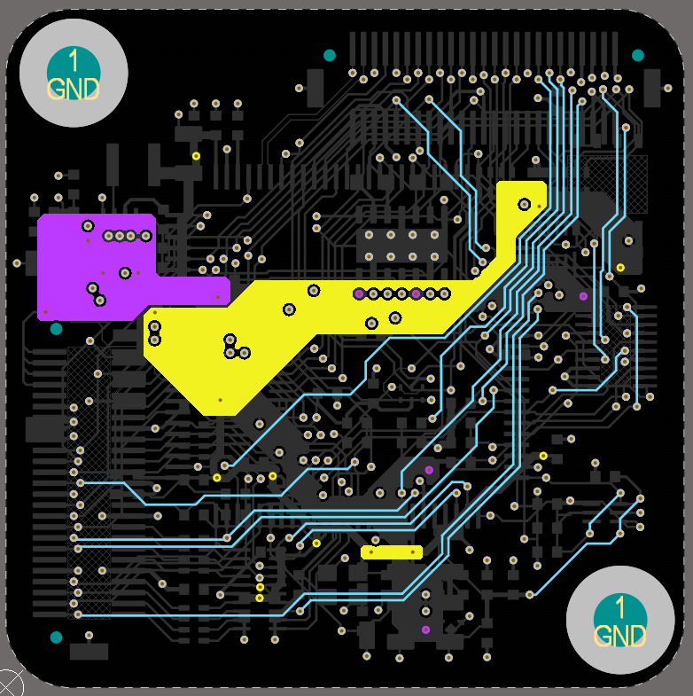 Polygon placement for Layer [4]L4