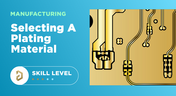 Selecting a plating material