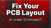 Embedded thumbnail for 5 PCB Design Mistakes I Fixed in Under 10 Minutes
