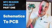 Embedded thumbnail for NFC Reader Project Part One: Schematics to PCB in Altium