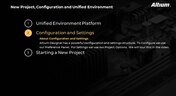 Embedded thumbnail for New Project, Configuration, and Unified Environment