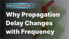 Embedded thumbnail for Via Dispersion: Why Propagation Delay Changes with Frequency