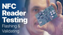 Embedded thumbnail for NFC Reader Testing: Flashing and Validating the Project
