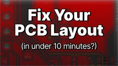 Embedded thumbnail for 5 PCB Design Mistakes I Fixed in Under 10 Minutes
