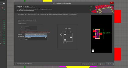 Embedded thumbnail for Generate IPC-7351B Compliant Footprints with More Control